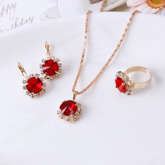 Fashion Crystal Jewelry Set