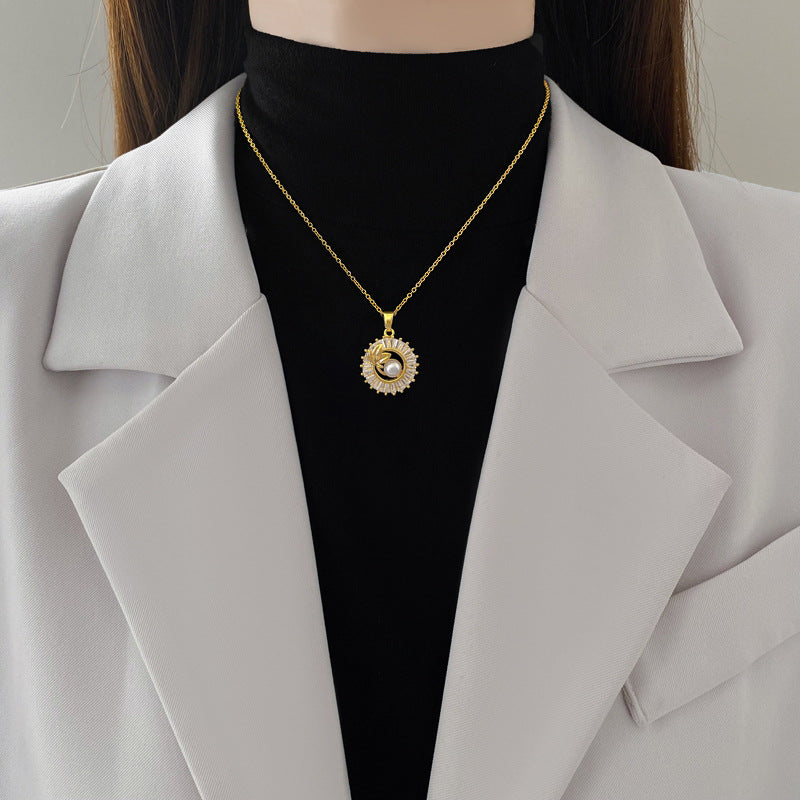 Square Diamond Ring & Jewelry Set