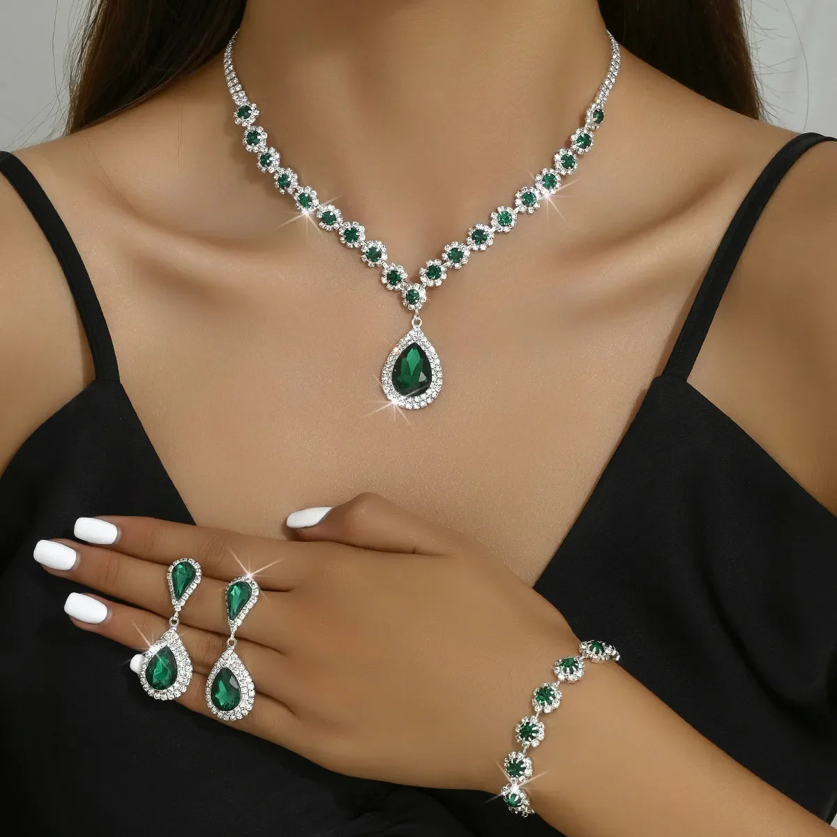 Bridal Fashion Jewelry Set – 3pcs